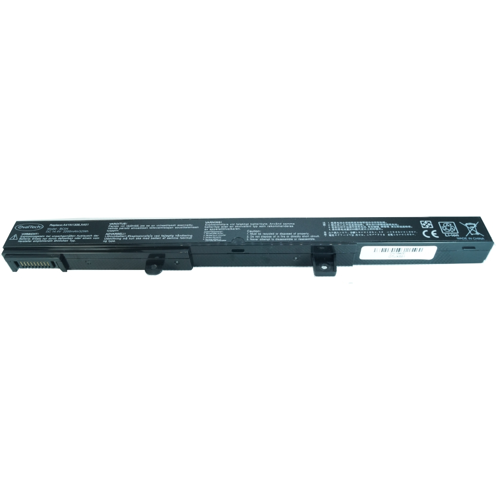 Bateria de 4 Celdas OVALTECH  para X451 X451C X451CA Series Asus X551 X551C X551CA Series X551CA-SX024H X551CA-SX029H X551CA-DH21