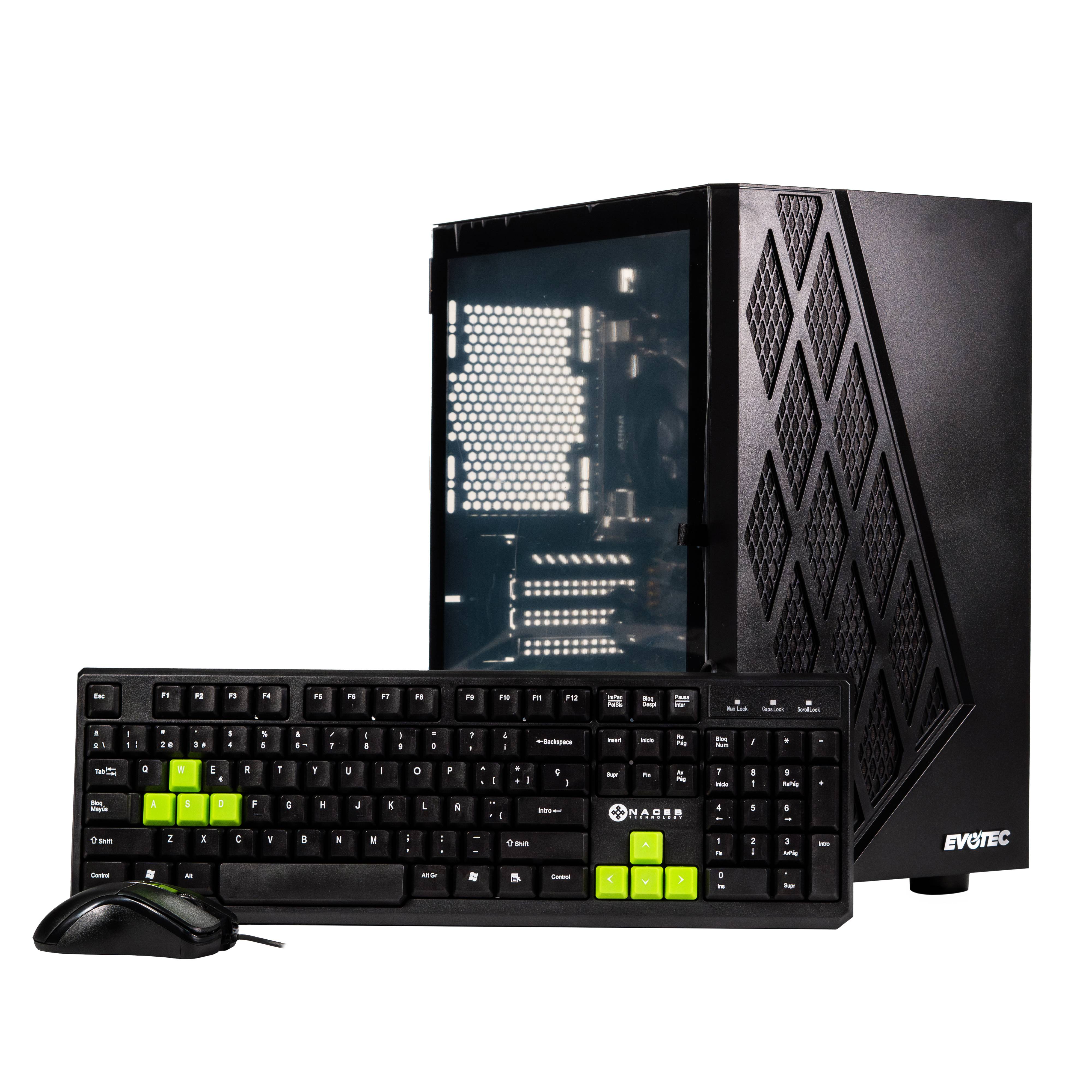 PCs de Escritorio Gaming EVOTEC EV-R556GT-VERTEC