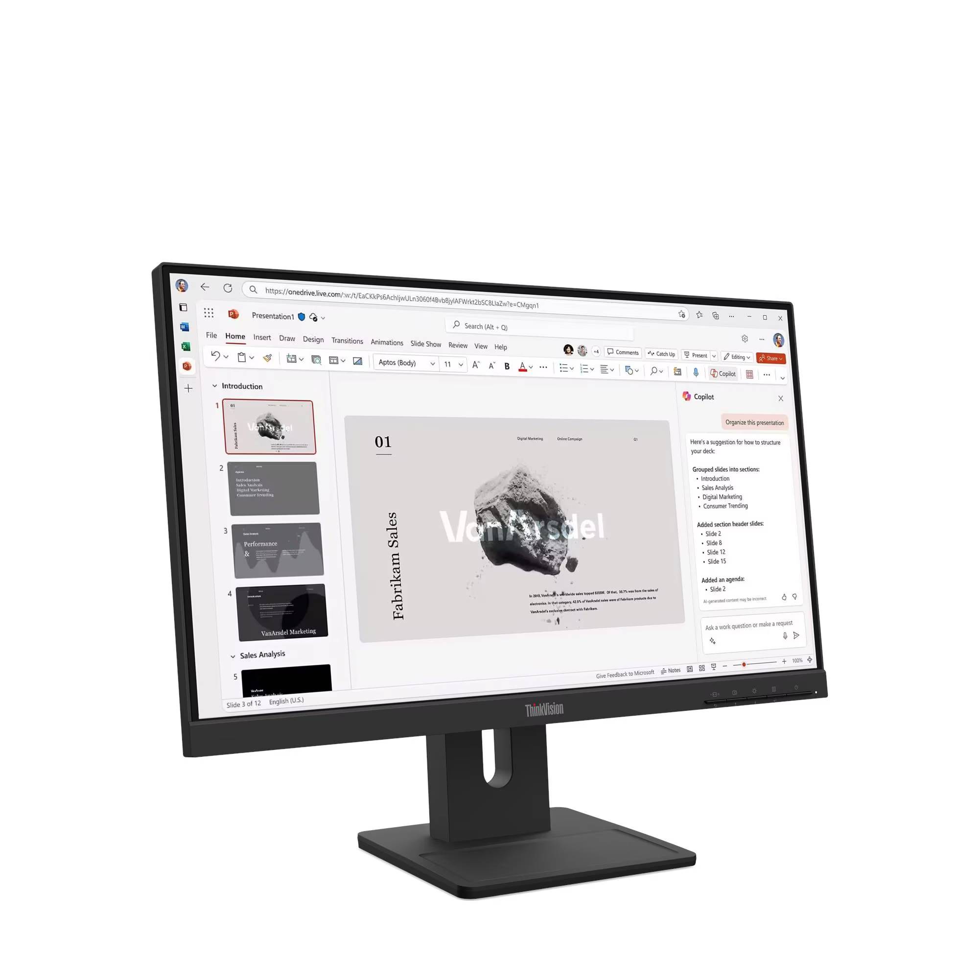 Monitores LENOVO ThinkVision E22-40