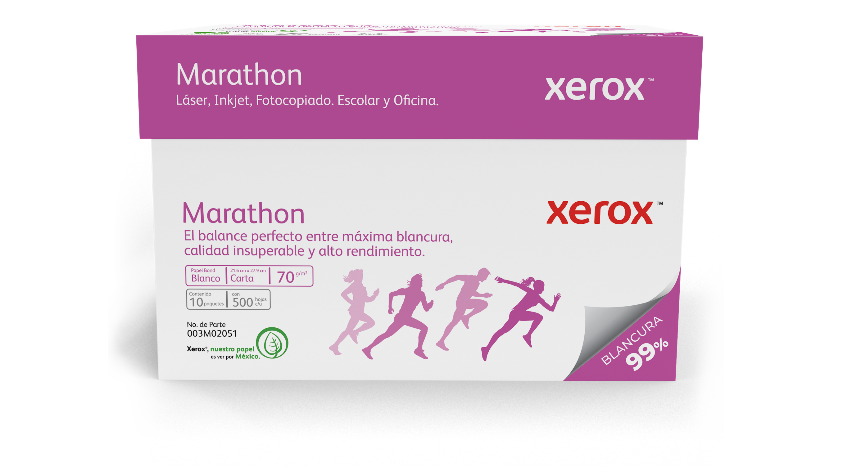 Papel Bond Marathon Carta XEROX Marathon