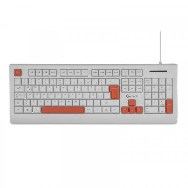 Teclados GETTTECH GGK-ESMWR-02-WH
