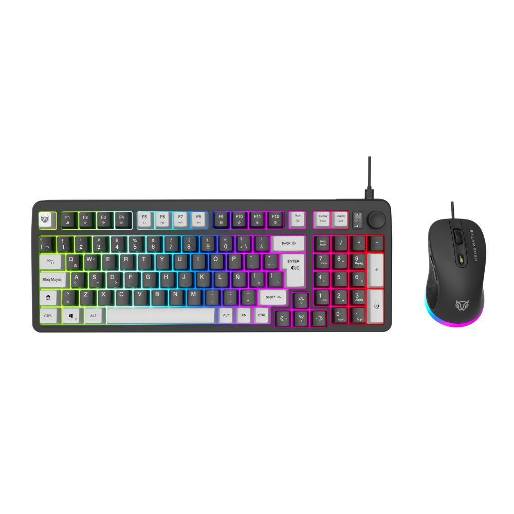 Kits para Teclado y Mouse Balam Rush KG515